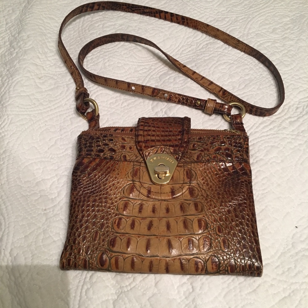 Brahmin Crossbody Leather Purse